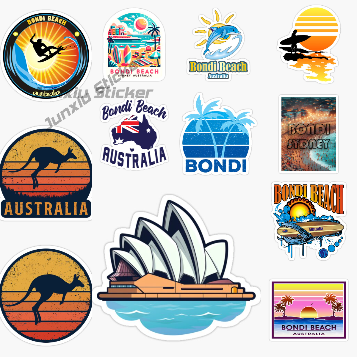 Travel Accessories Australia - SYDNEY AUSTRALIA Scenic Travel Car Sticker