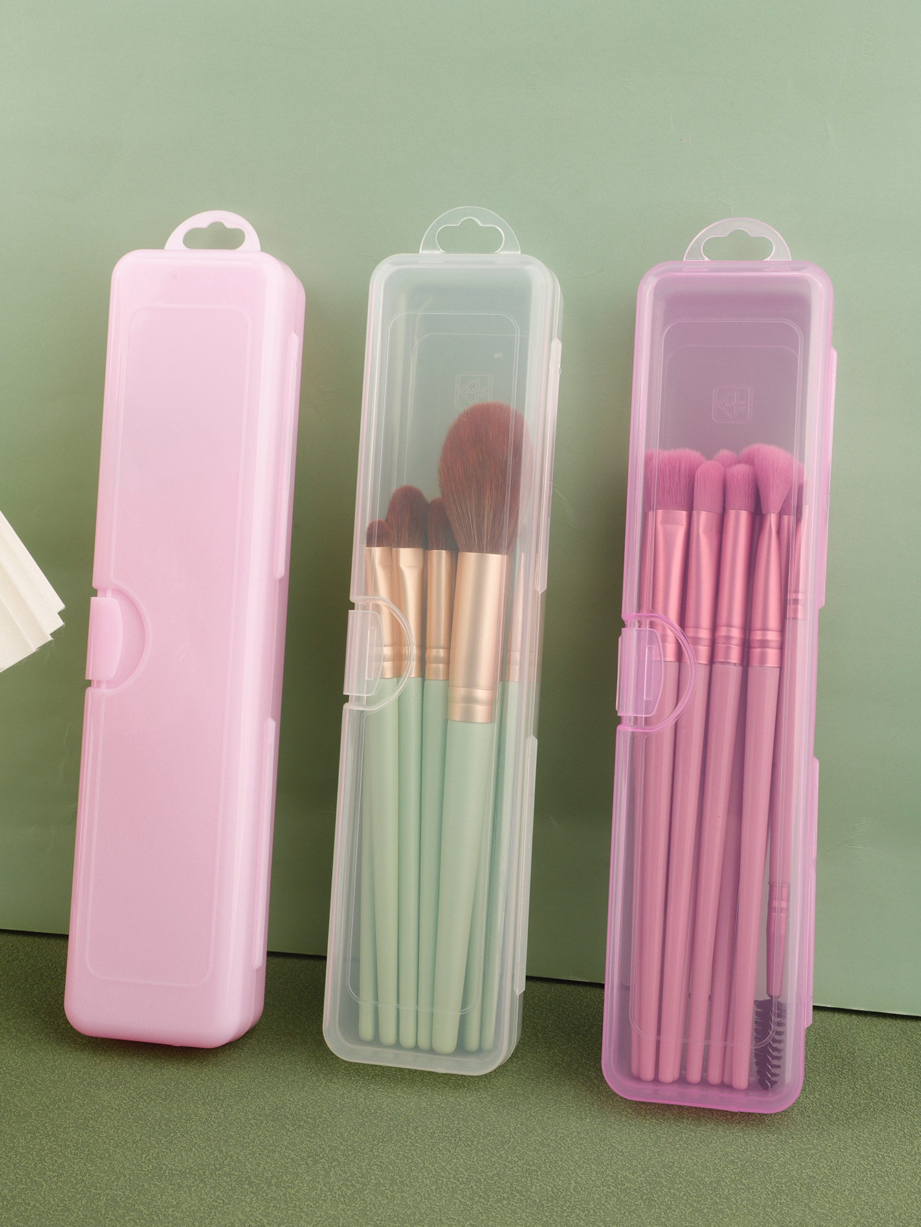 Travel Accessories Organizer Case - Makeup Brush Organizer Portable Dustproof Pencil