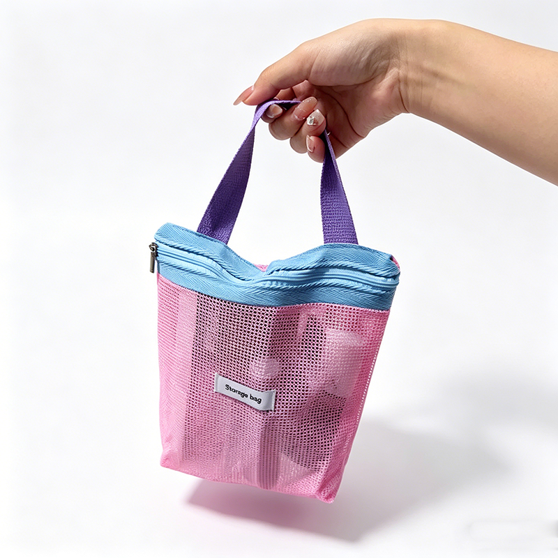 Travel Accessories Organizer Bag - Macaron Color Makeup Organizer Breathable Wet