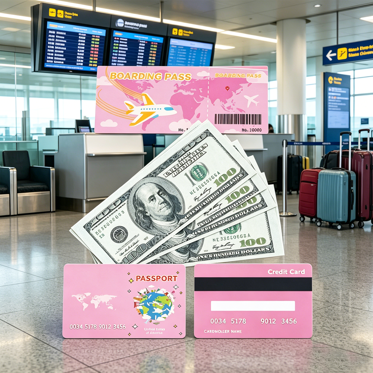 Travel Accessories Teens - Pretend Play Travel Doll Accessories Set