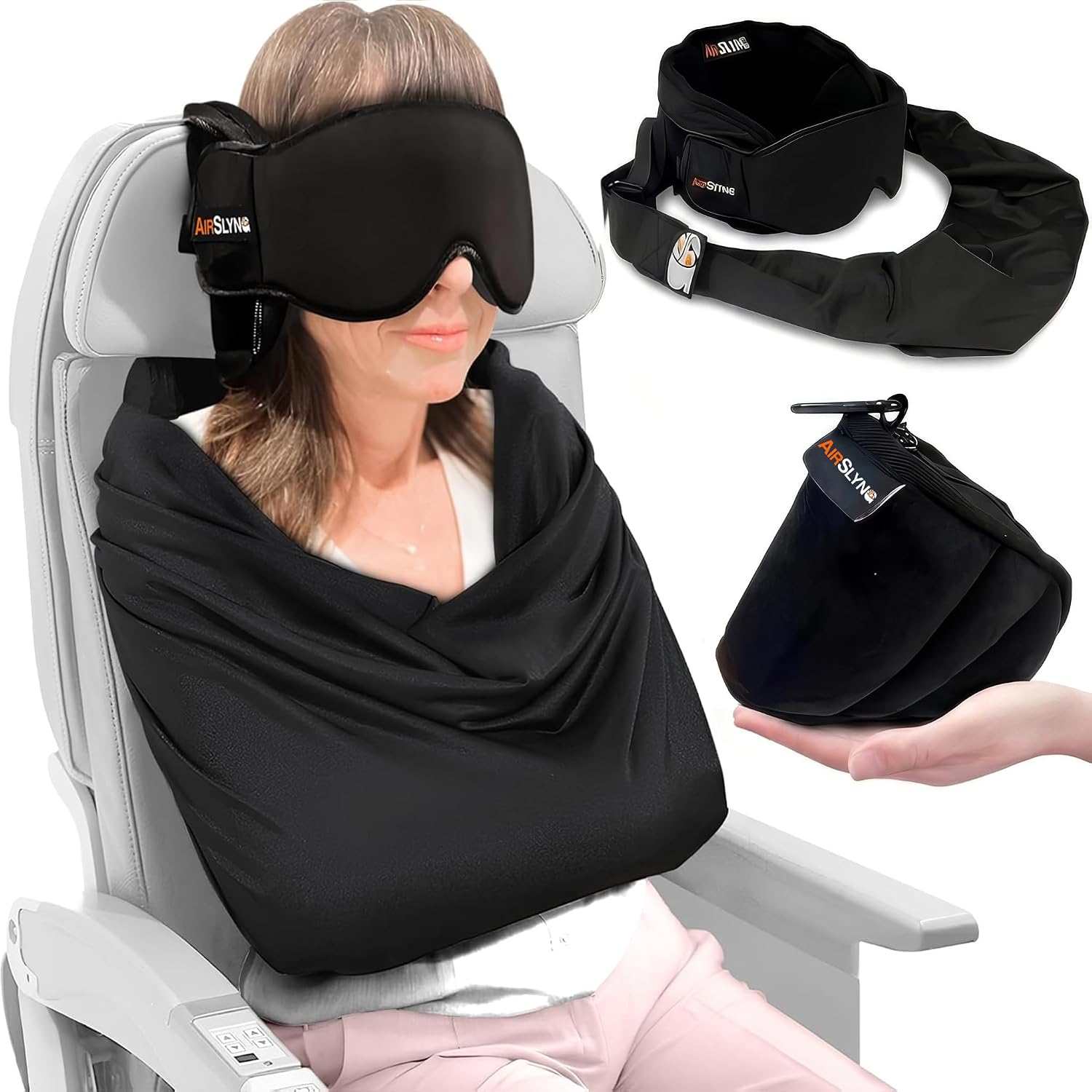 Travel Accessories Long Haul - 3-in-1 Airplane Sleep Support System -