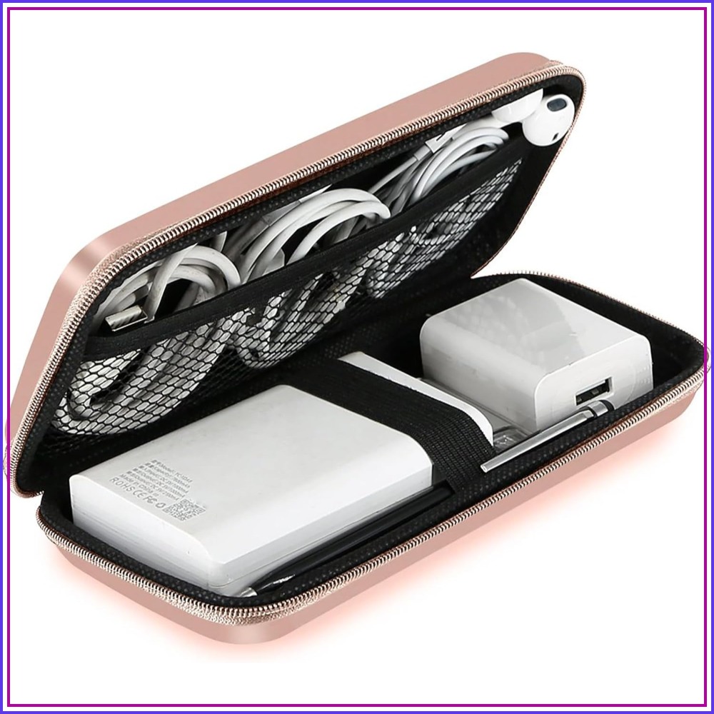 Travel Accessories Organizer Case - Travel Essential Electronics Organizer Pouch Charger