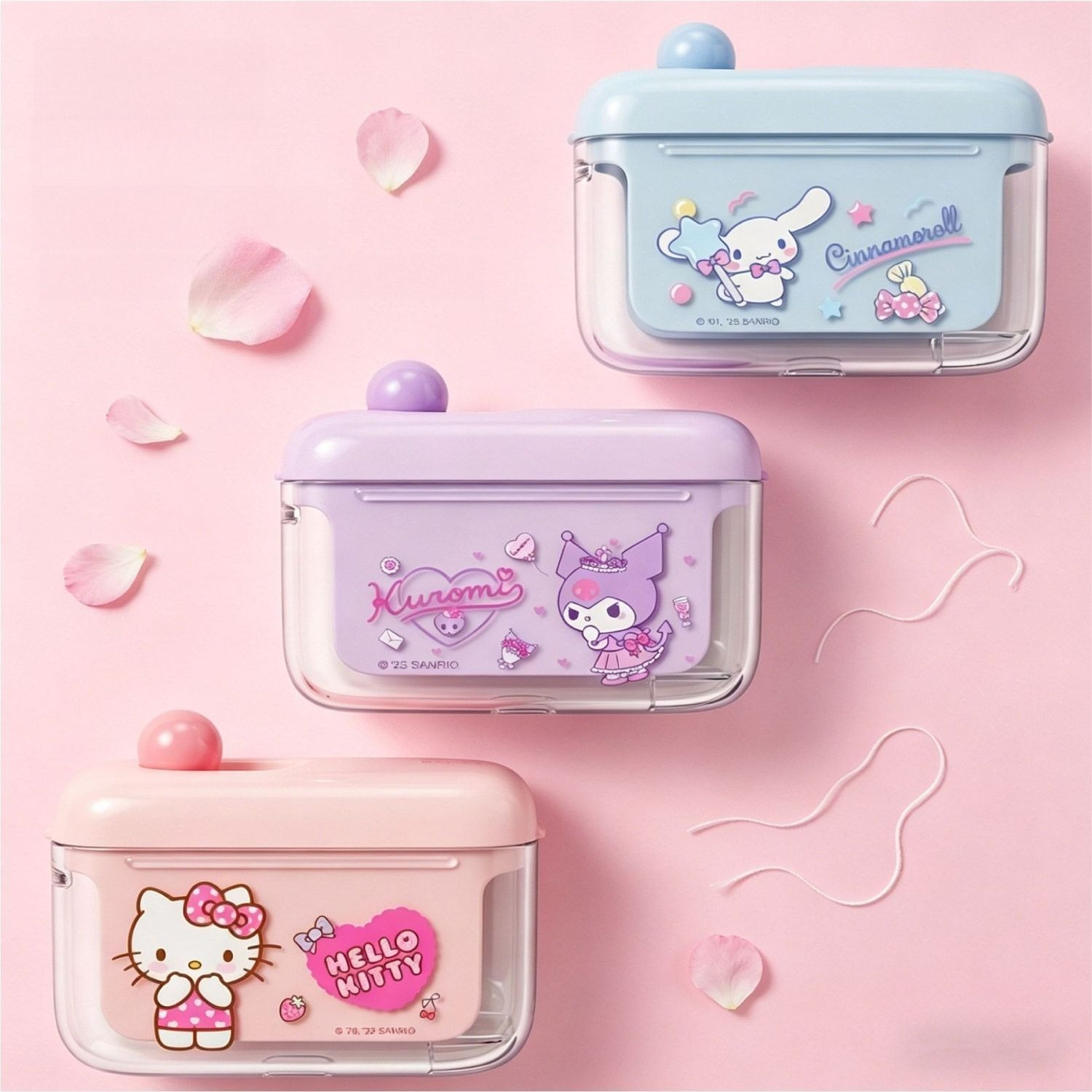 Travel Accessories Teens - Sanrio Kawaii Floss Box Pouch Pack