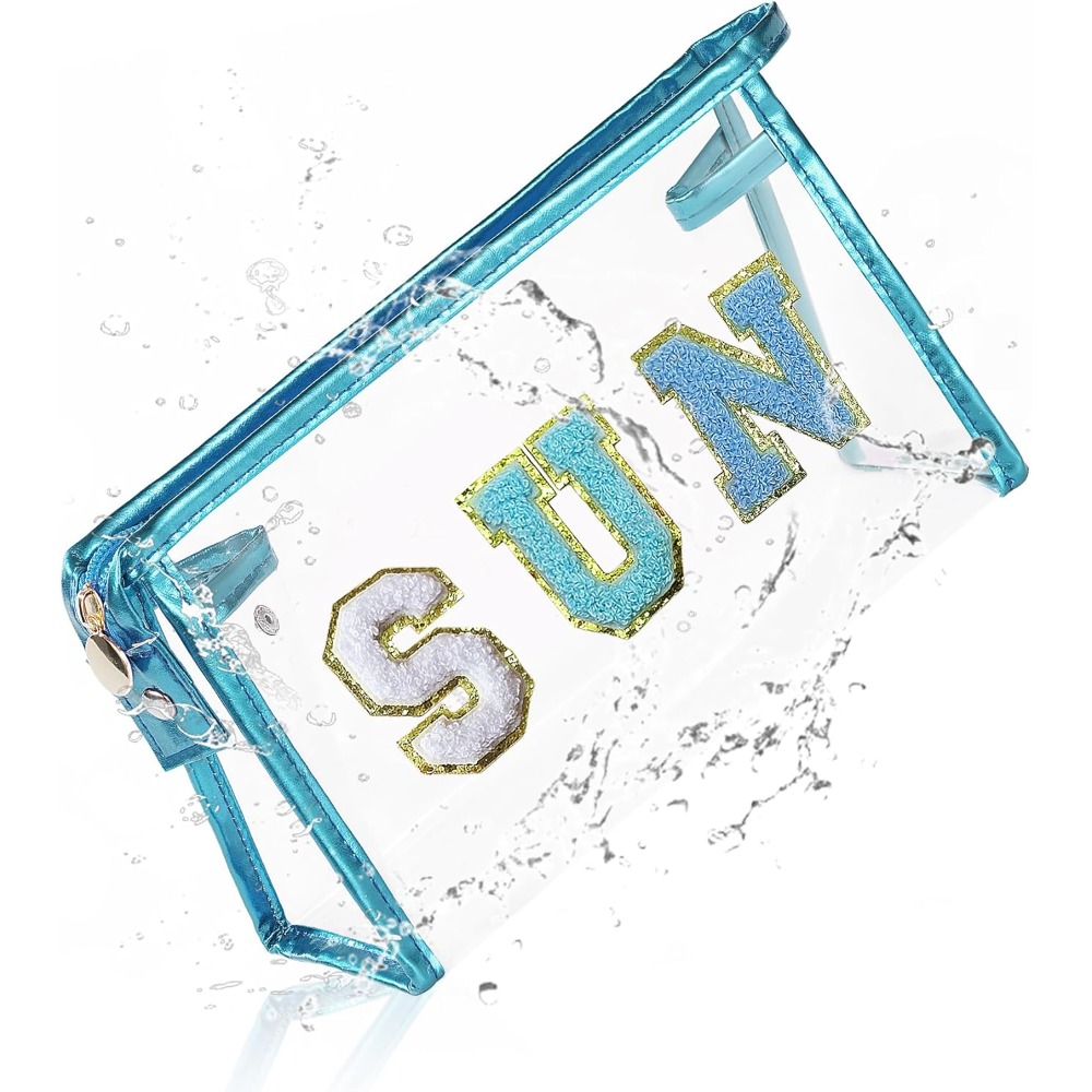 Travel Accessories Teens - COSHAYSOO Sunscreen Bag Clear Makeup Toiletry