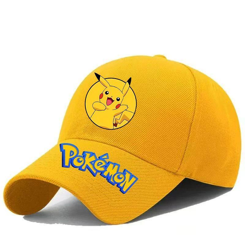 Travel Accessories Teens - Pokemon Pikachu Printed Baseball Hat Adjustable
