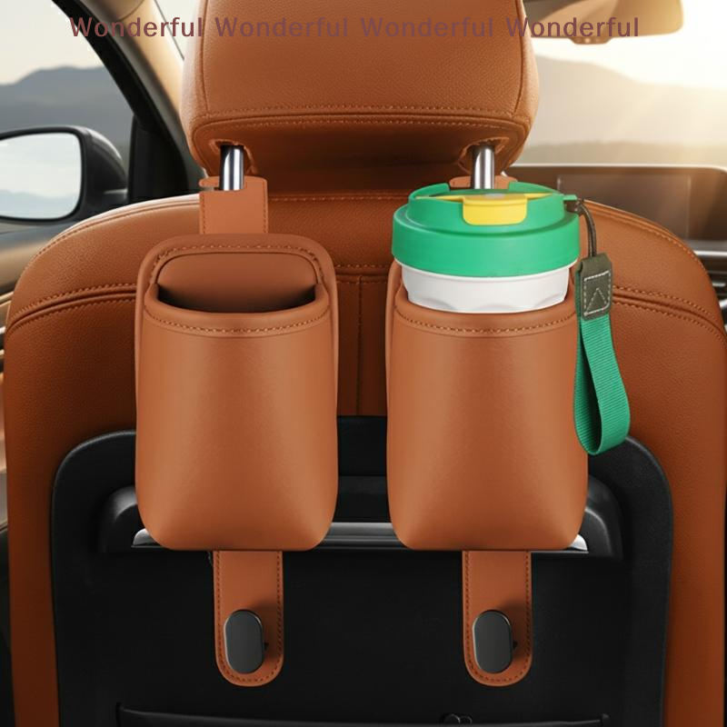 Travel Accessories In Car - Premium Car Seat Back Cup Holders